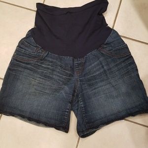 Motherhood Maternity jean shorts